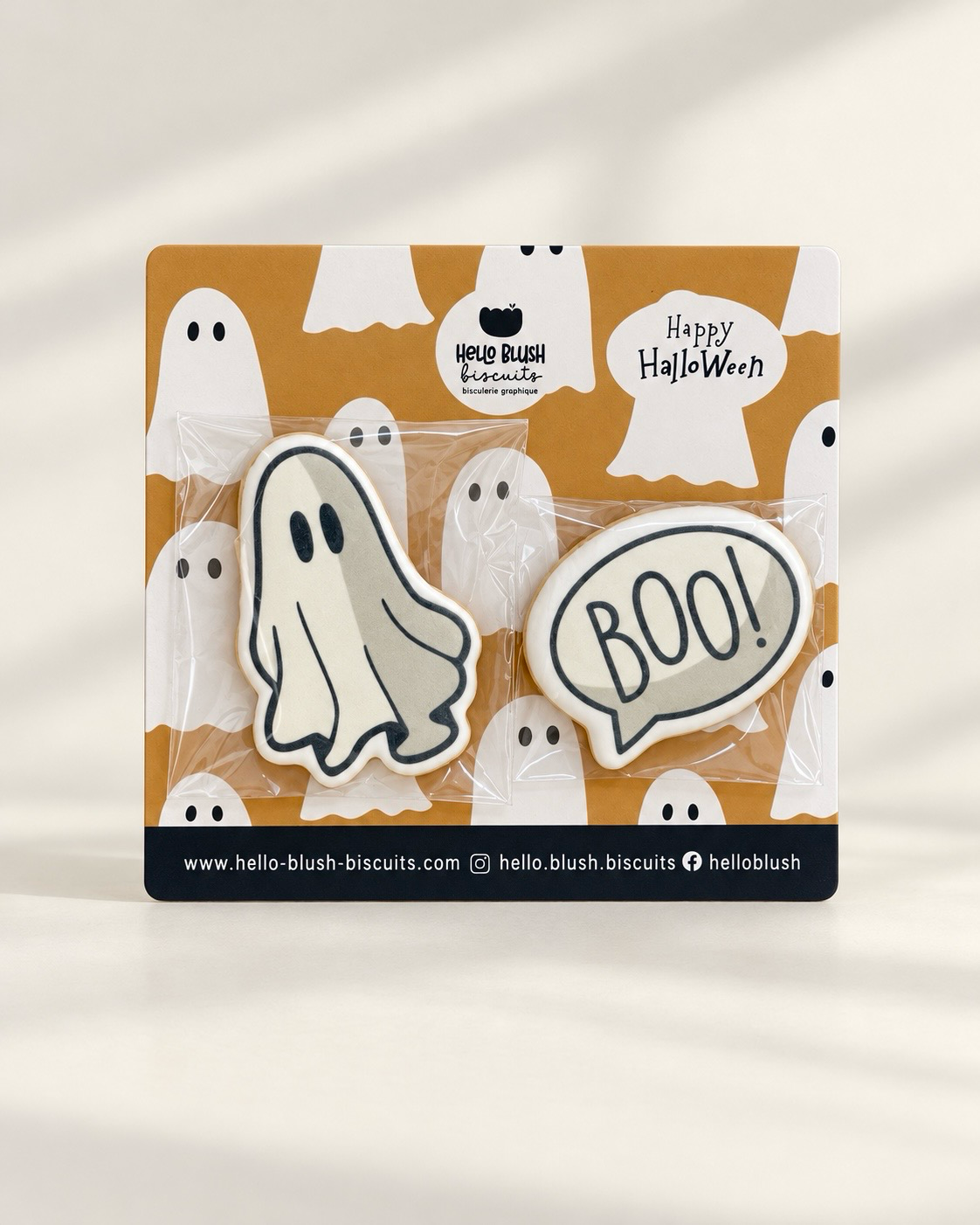 Duo Halloween — Fantôme et Boo