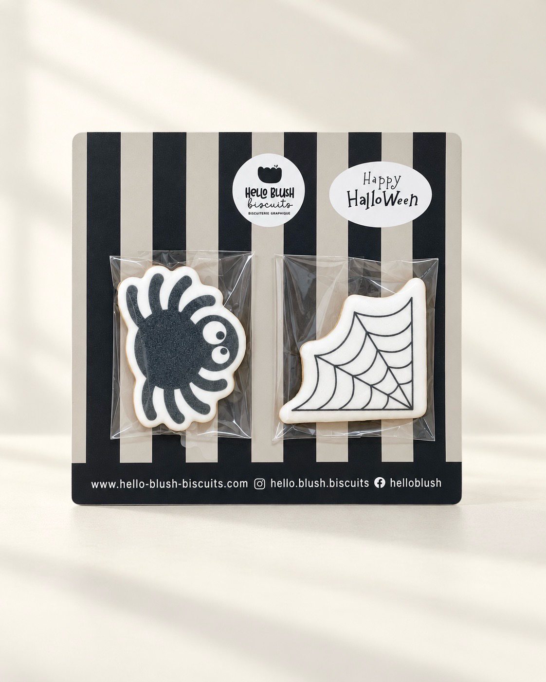 Duo Halloween — Araignée et toile