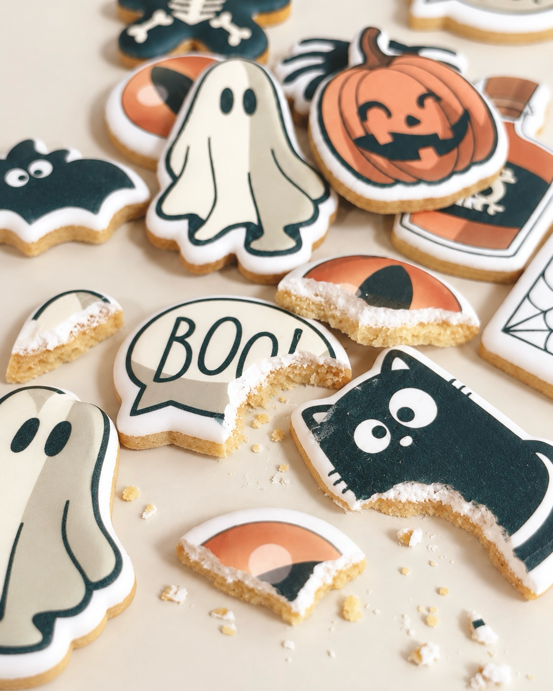 Halloween — pochette de 12 biscuits