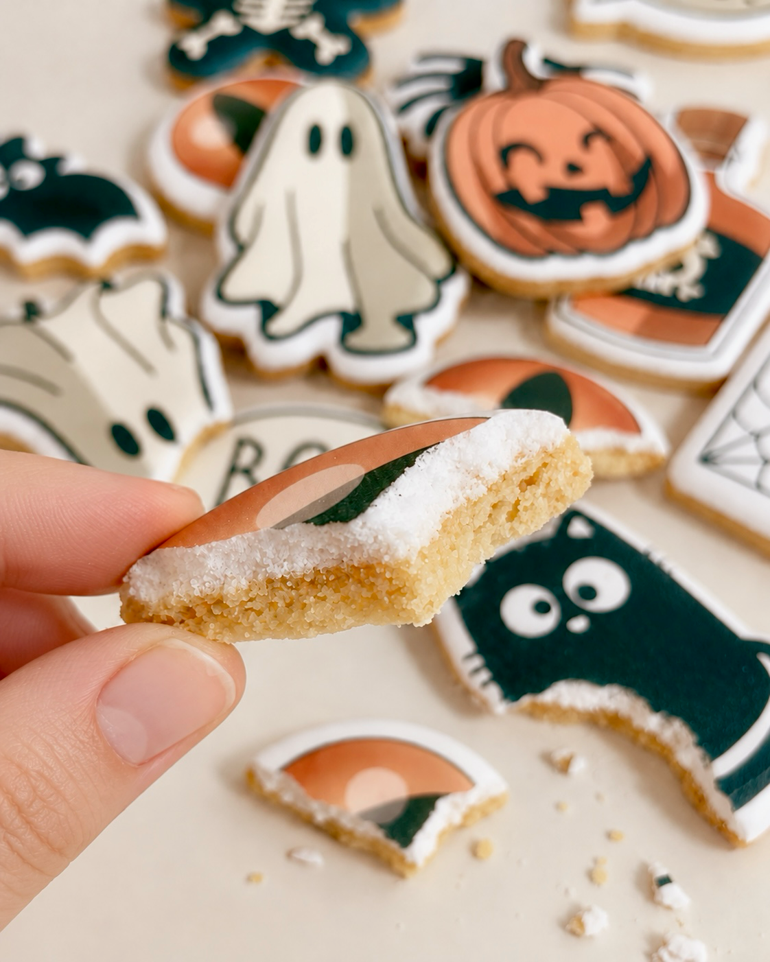 Duo Halloween — Araignée et toile